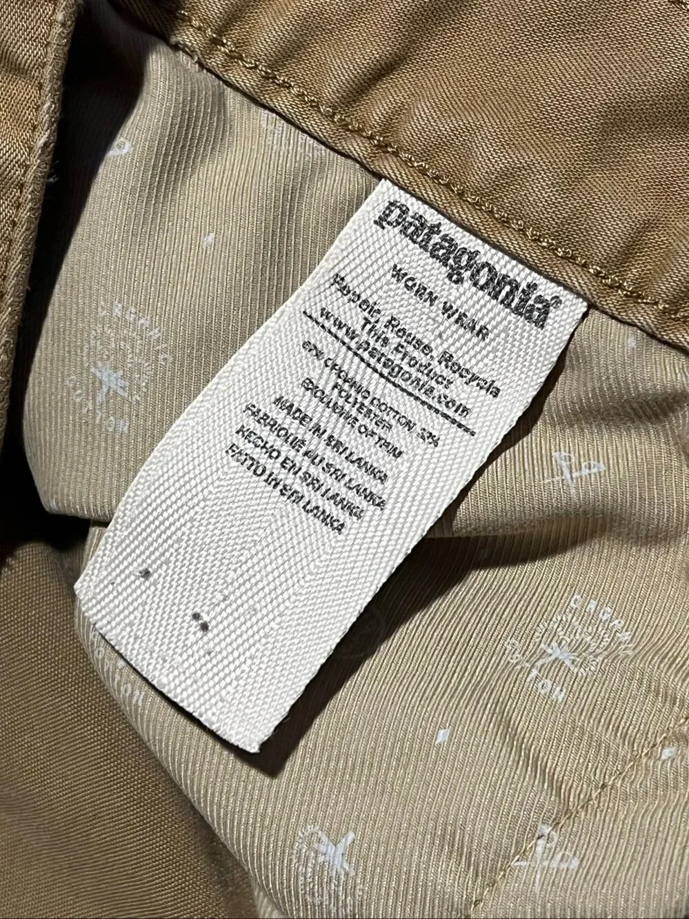 Patagonia Men's Performance Twill Jeans 38x32 (Actual 36x30)